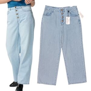 Velvet Heart Laura High Waist Wide Leg Jeans